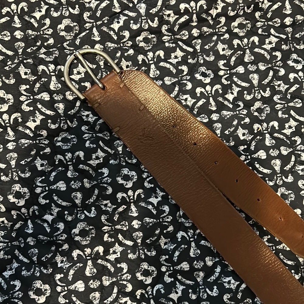 American eagle leather belt